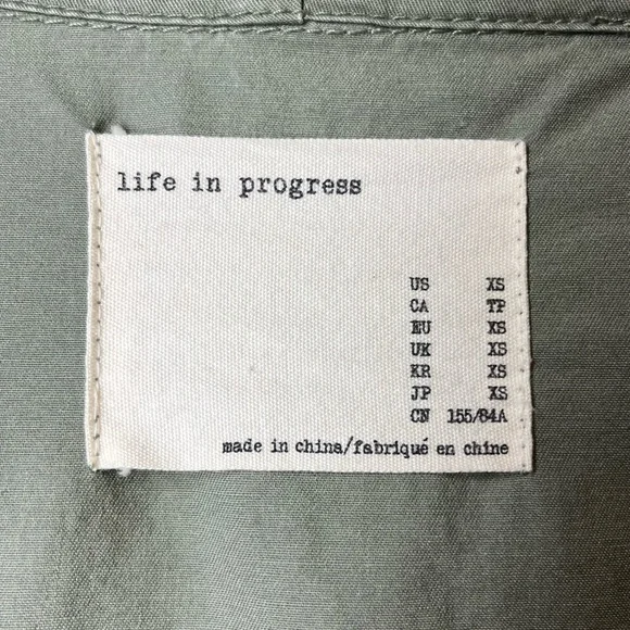 Life in Progress Utility Cargo Anorak Jacket - Picture 7 of 10